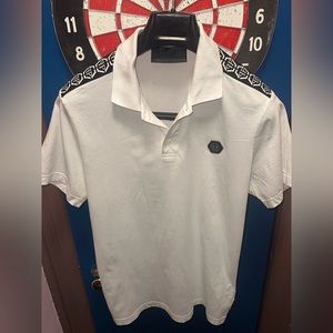 PHILIPP LEIN POLO SHIRT PREOWNED GREAT CONDITION SUPER CLEAN  NO ISSUES SZ L